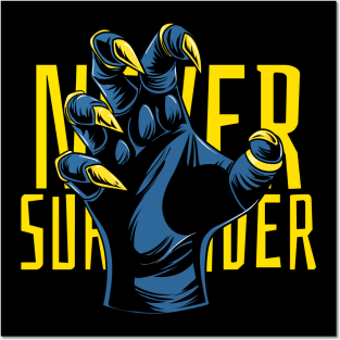 Never Surrender Posters and Art